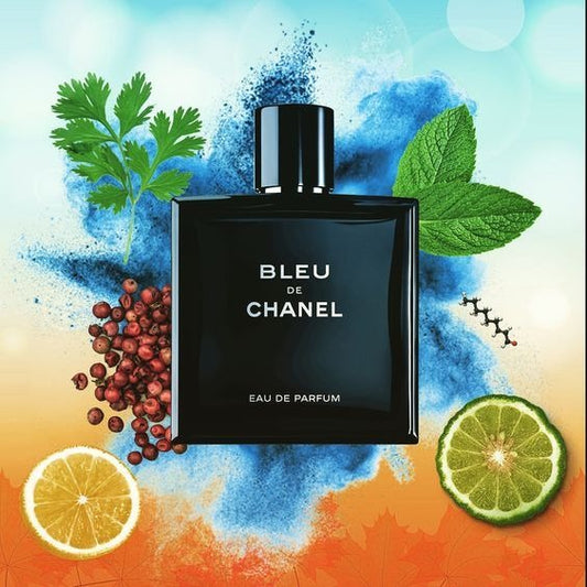 BLEU DE CHANEL Eau de Parfum for Men – Long Lasting Fragrance, 100ML