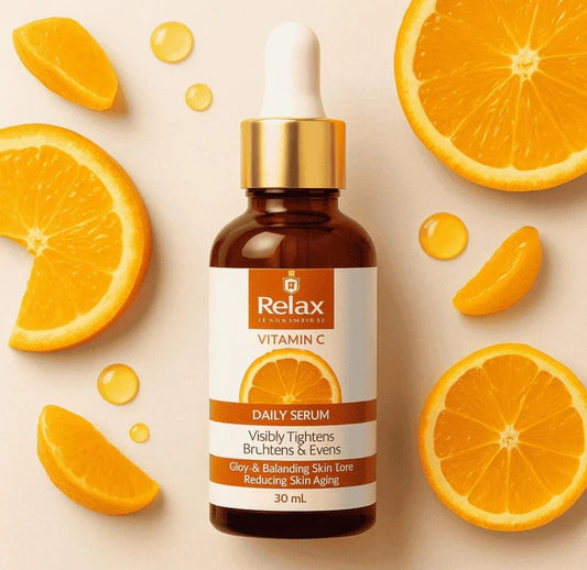 Relax Vitamin C Daily Serum – Brightening, Hydrating & Anti-Aging Glow (30ml)