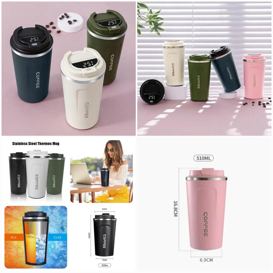 Insulated Travel Tumbler Mug - 1 Pc for On-the-Go Hydration
