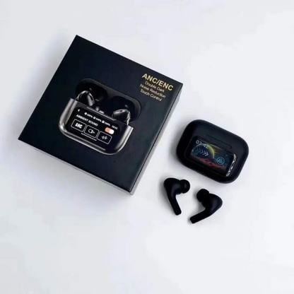 A9 AirPods Pro 2 – Active Noise Cancellation (ANC) & Environmental Noise Cancellation (ENC) | Touch Control | Wireless Earbuds with Charging Case