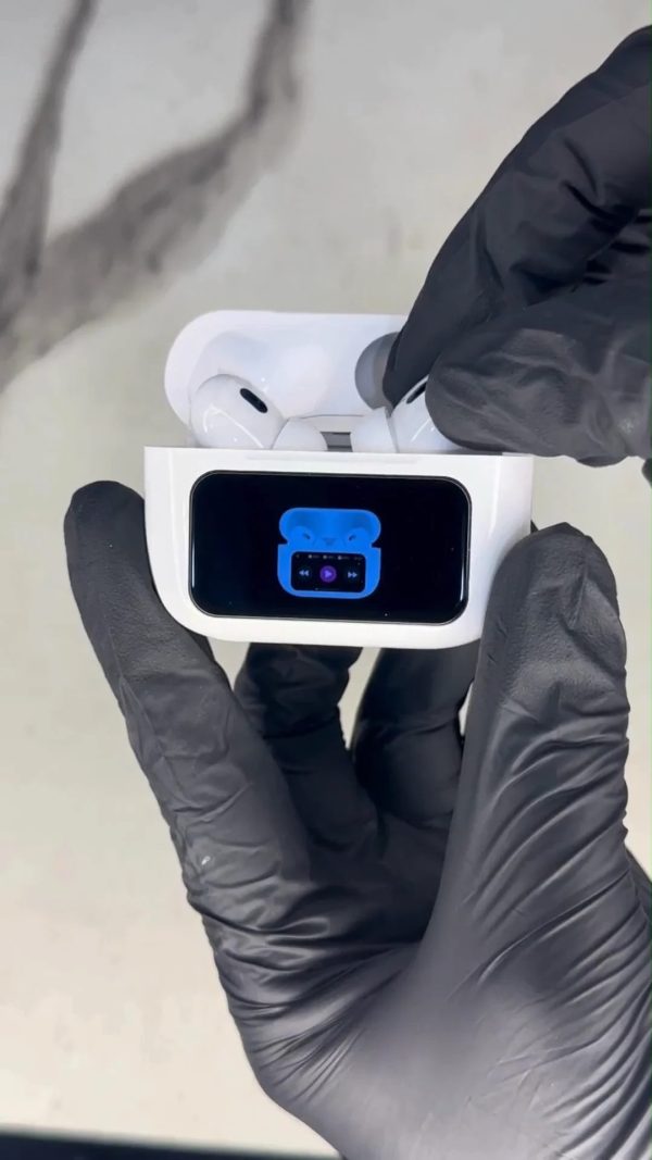A9 AirPods Pro 2 – Active Noise Cancellation (ANC) & Environmental Noise Cancellation (ENC) | Touch Control | Wireless Earbuds with Charging Case