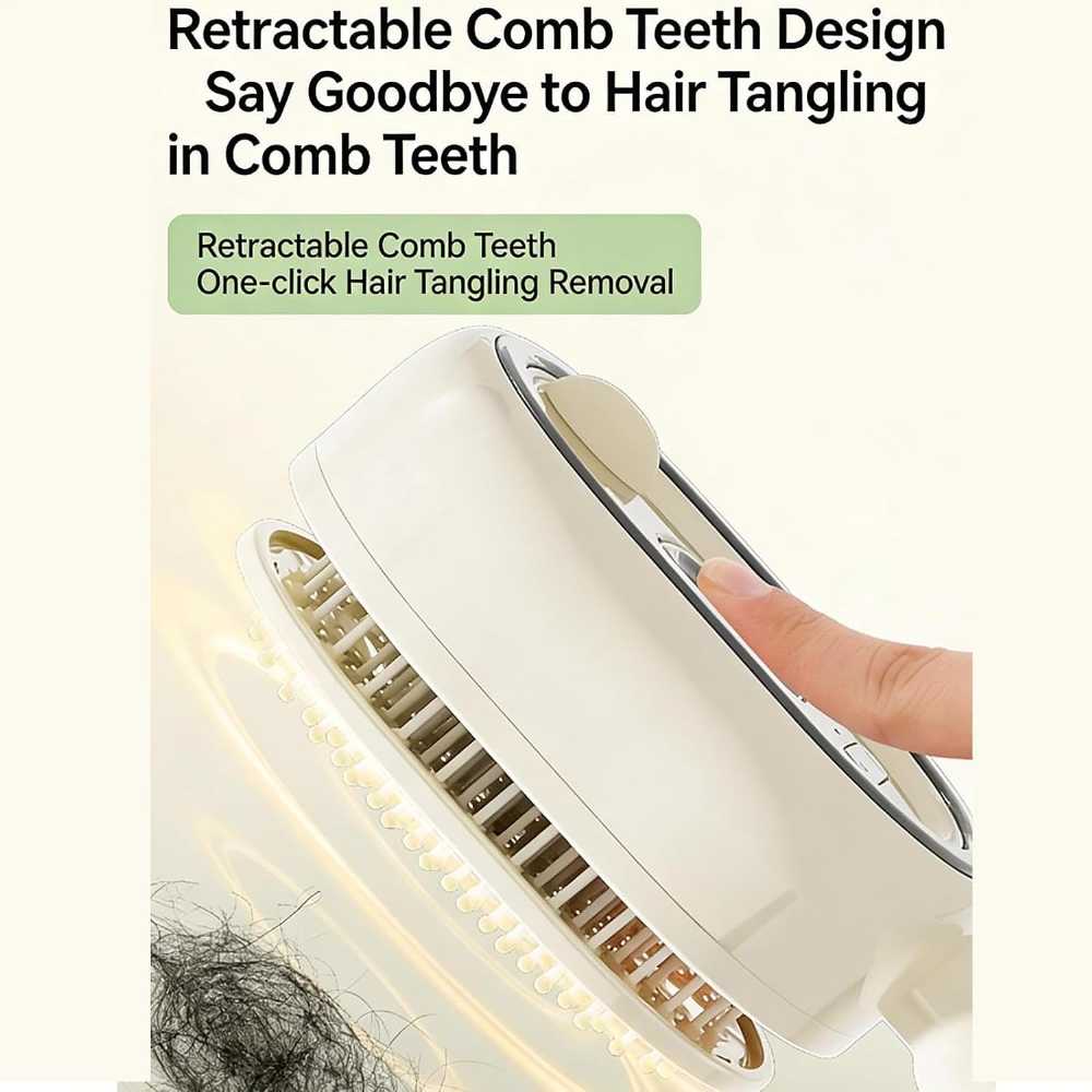 Steam Hair Straightening Brush